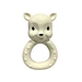 deer shaped natural latex teether toy
